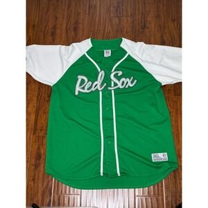 Boston Red Sox Green Irish St Patrick's Paddy Day Jersey by True Fan Size XL